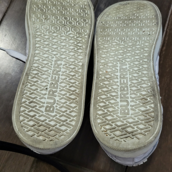 Burberry Albridge white leather sneaker - Picture 3 of 6